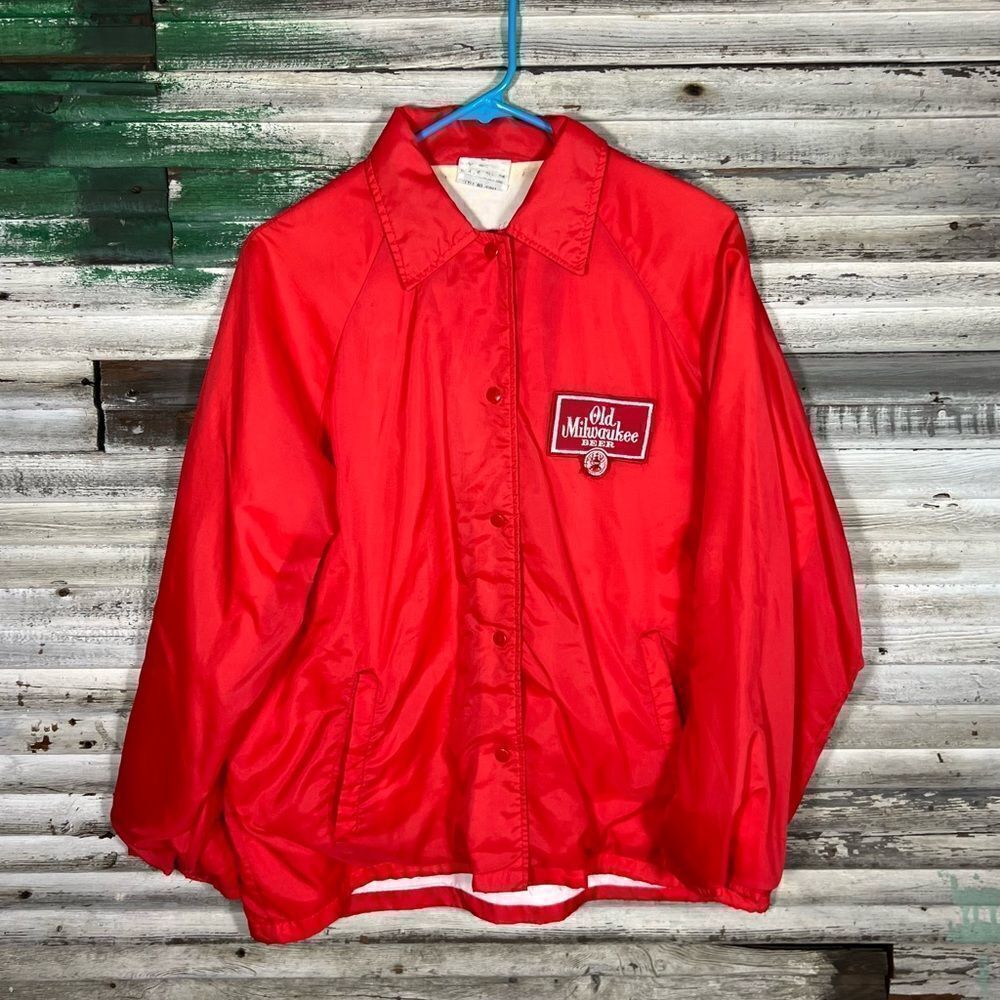 Vintage Old Milwaukee Beer Jacket